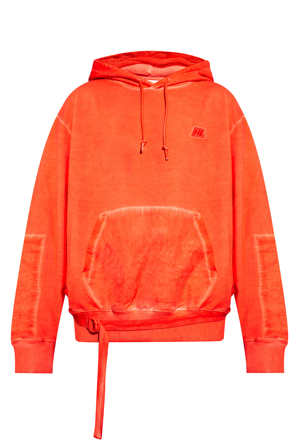 Orange helmut outlet lang hoodie